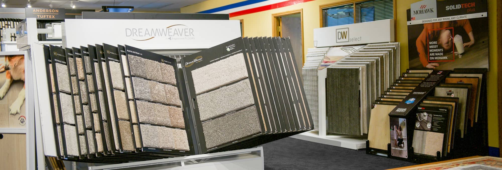 The Gallery at Smart Carpet is a flooring store serving the Manasquan, NJ area with a wide variety of flooring brands